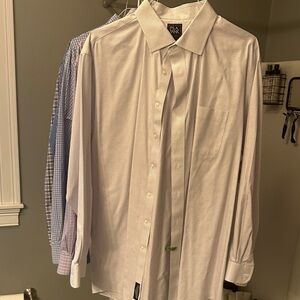 5 Mens dress shirts great condition1.  18.5 / 35 - 1. 18.5 /36. 3 xxl